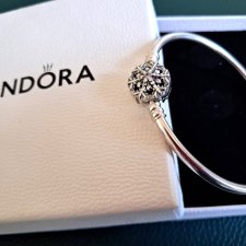 PANDORA MOMENTS NOWA SREBRO PŁATEK ŚNIEGU ŚWIĘTA PREZENT 17 cm