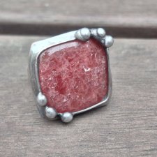 Rodonit - pierścionek regulowany