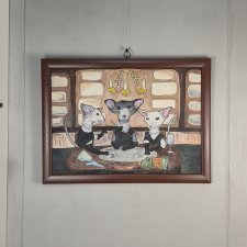 GRAŻYNY U TIFFANY'EGO   OBRAZ 50X70