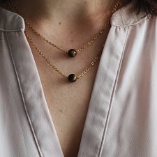 Łańcuszek z tygrysim okiem