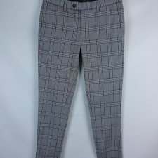 River Island skinny eleganckie spodnie kratka 30 / 32 - S