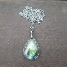 Zielona łąka - wisiorek