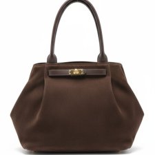 Torba trapezowa na ramię - LS07 brązowa