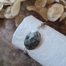 Bransoletka labradoryt regulowana