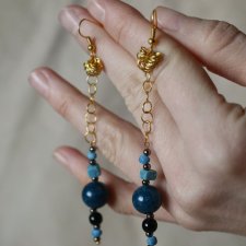 Długie kolczyki boho