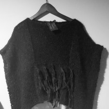 Kamizela darkstyle mohair len