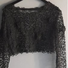 Koronkowa unikatowa bluzka