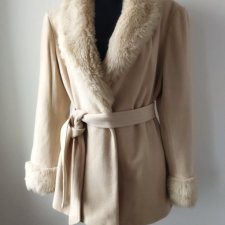 AMARANTO - WEŁNIANA KURTKA rezerwacja#