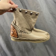 Skórzane włoskie 39