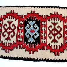 PIĘKNA wełniana serwetka bieżnik makatka