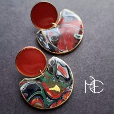 zieleń w czerwieni no7