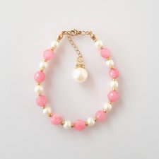 Bransoletka Limonka w Perłach