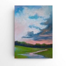 Pejzaż- rysunek pastelami