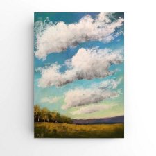 Pejzaż- rysunek pastelami