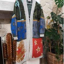 Kardigan z kaszmirem L