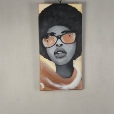 Kobieta - 30x80 / akryl