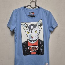 T-shirt KOT PUNK - Unisex - rozm. M