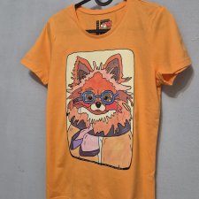 T-shirt - Pies SZPIC MINIATUROWY / POMERANIAN - rozm. M (DAMSKA)