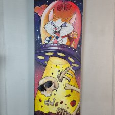 KOSMICZNY KOTEŁ ZAGŁADY - 100cmx40cm