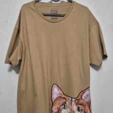 T-shirt - KOT - rozm. XL (UNISEX)