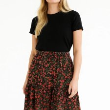 Medicine zwiewna spódnica spódniczka Floral w stylu Vintage