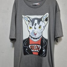 T-shirt KOT PUNK - UNISEX - rozm. XXL