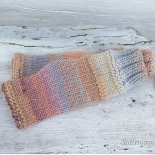 Ciepłe mitenki Brązy