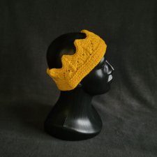 Opaska KORONA gruba dla mamy