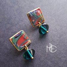 zieleń w czerwieni no8