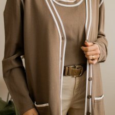 zestaw top i sweterek L/XL