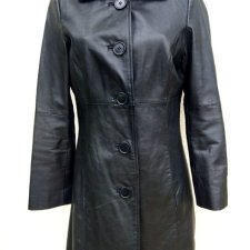 SOUTH - SKÓRZANY PŁASZCZ