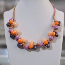 NASZYJNIK FEBOO PLUM&PUMPKIN