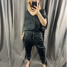 Rutzou jedwabny kombinezon