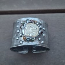 Lew - bransoletka sznurkowa