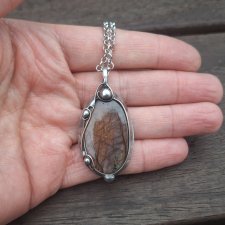 Złote brązy - wisiorek