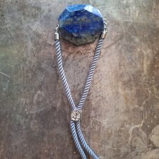 Bransoletka lapis lazuli regulowana