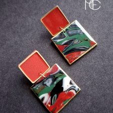 zieleń w czerwieni no9