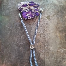 Bransoletka jaspis lazurowe wybrzeże regulowana 1