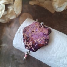 Bransoletka jaspis lazurowe wybrzeże regulowana 2