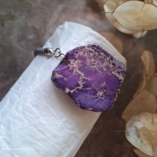 Bransoletka jaspis lazurowe wybrzeże regulowana 4