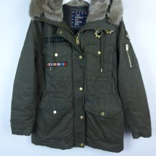 Superdry ocieplana kurtka parka z kapturem / 42