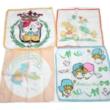 Bawełniane dziecięce chusteczki do nosa PRL 4szt
