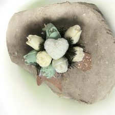 Świece sojowe flower box