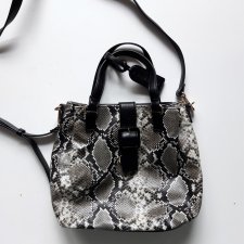 Torebka Listonoszka Wzór Wężowy