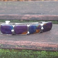 Jaspisy - klamra do włosów