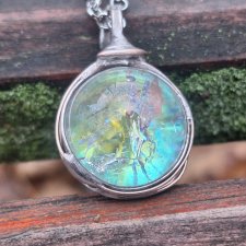 Lodowa kula - wisiorek