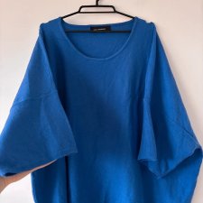 Niebieska Bluzka Nara Basic Oversize 7XL / 54 / 26·Bardzo dobry·Sara Lindholm