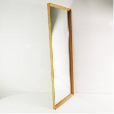 Minimalistyczne lustro ścienne Aarhus Glasimport, Dania, lata 60.