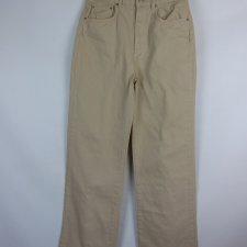 Stradivarius long straight jeans proste / 38