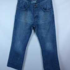 Denim Co. męskie spodnie jeans  straight W36 L34 pas 90 cm
